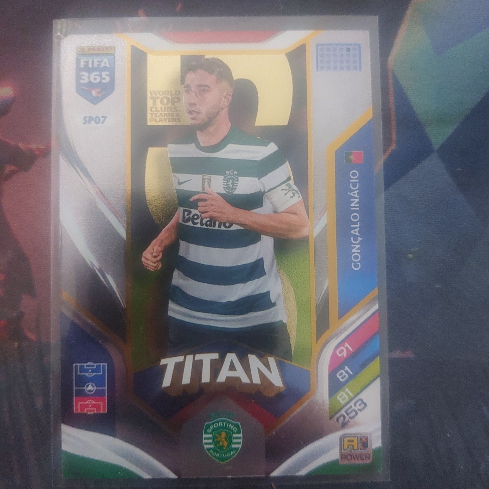 FIFA 365 Adrenalyn XL Gonçalo Inácio Titan kaart SP07, Verzamelen, Ophalen of Verzenden