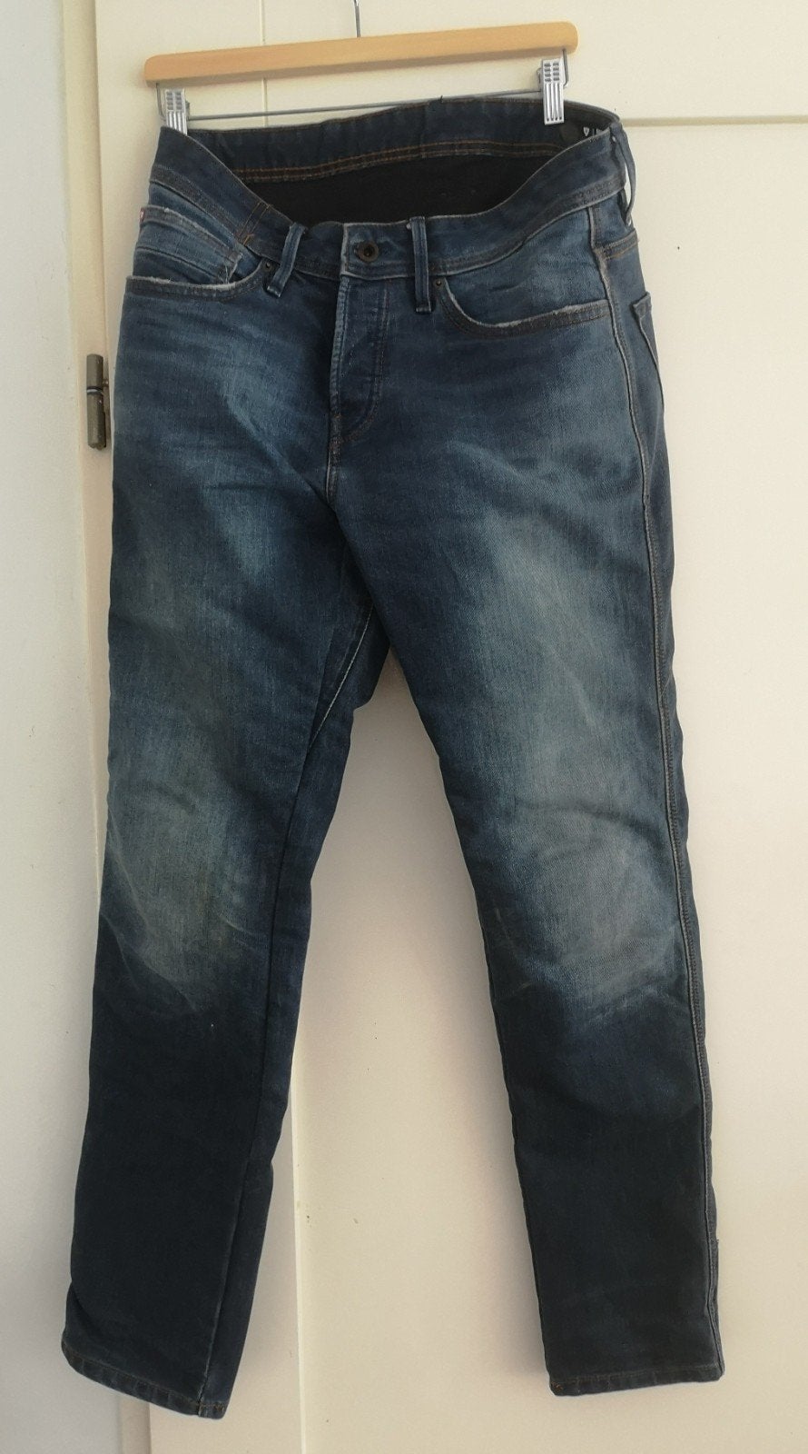 Rev'it Motorjeans L32 W32, AAA, slim fit Slechts 2x gedragen, Ophalen of Verzenden, Tweedehands, Broek | textiel