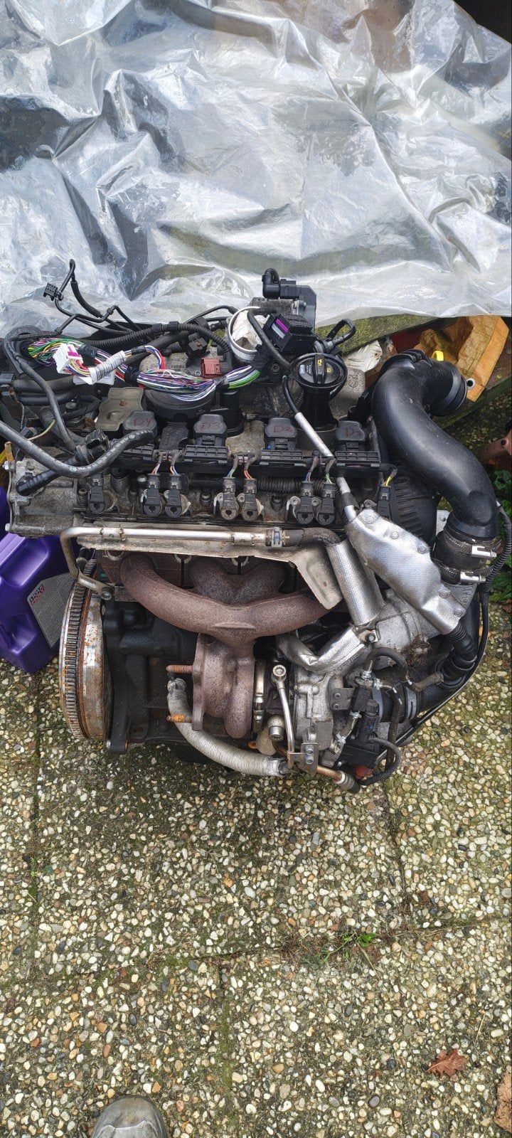 Volkswagen transporter t6 2.0 tsi motorblok, Ophalen, Volkswagen