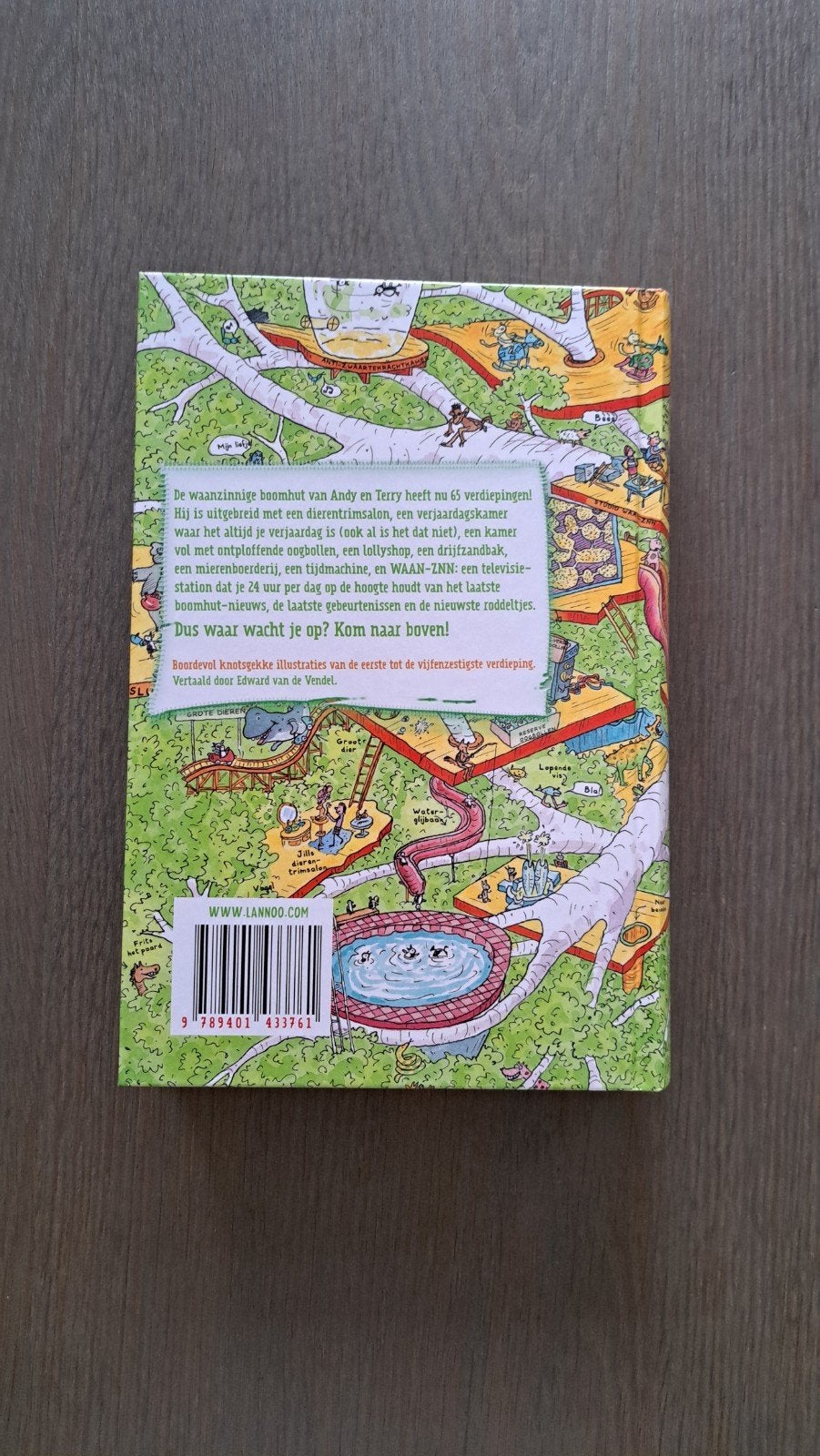 De waanzinnige boomhut van 65 verdiepingen, Boeken, Ophalen, Nieuw