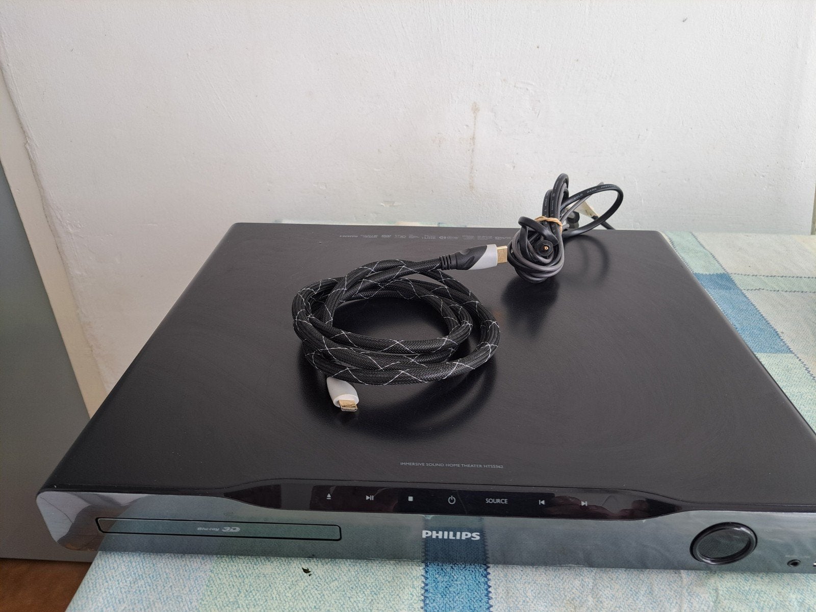 PHILIPS BLU-RAY 3D Wifi HTS 5562 HDMI USB DVD SPELER, Ophalen of Verzenden, Zo goed als nieuw, Philips