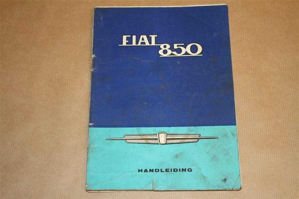 Fiat 850 - Handleiding - 1966, Ophalen of Verzenden