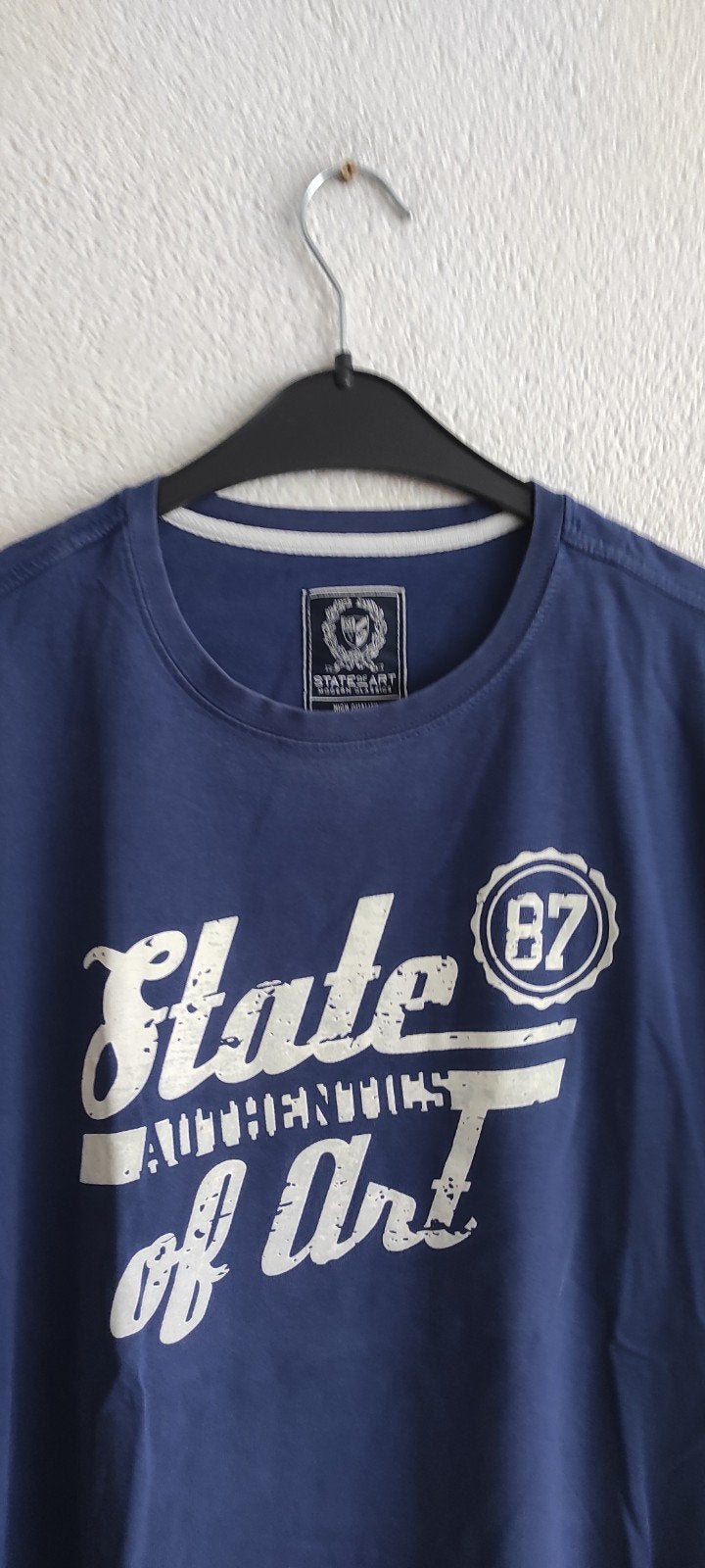 State of Art T-shirt XXL - Zo goed als nieuw, State of Art, Blauw, Maat 56/58 (XL), Ophalen of Verzenden
