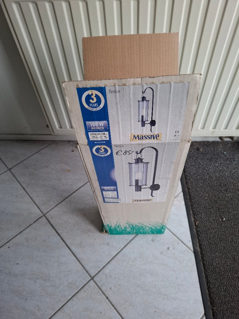 Buitenlamp, Tuin en Terras, Ophalen, Wandlamp, Nieuw, Netvoeding