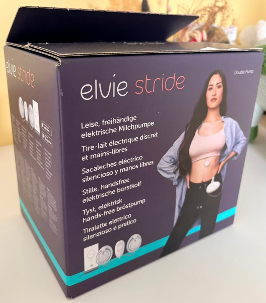 Elvie Stride Duo Borstkolf + 3 Babyflesjes +Melkbewaarzakjes, Kinderen en Baby's, Babyvoeding en Toebehoren, Ophalen of Verzenden