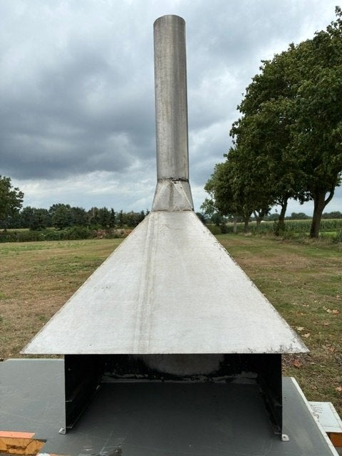 barbecue rvs koof tuinhaard rvs gebruikt, Ophalen of Verzenden, Gebruikt, Onbekend