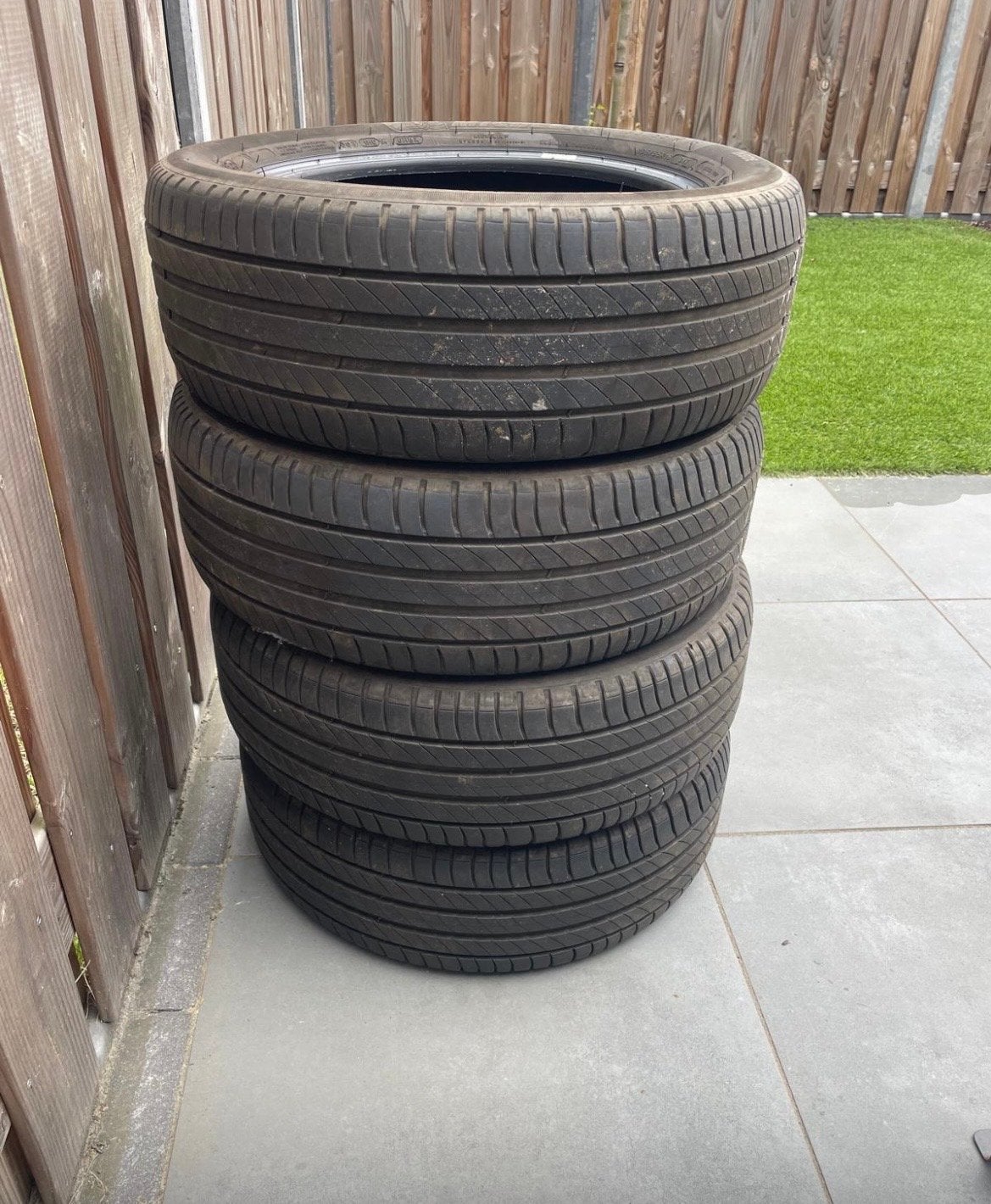 Michelin Zomerbanden 195/55 R16 - Set van 4, Ophalen, Gebruikt, 16 inch, Band(en)