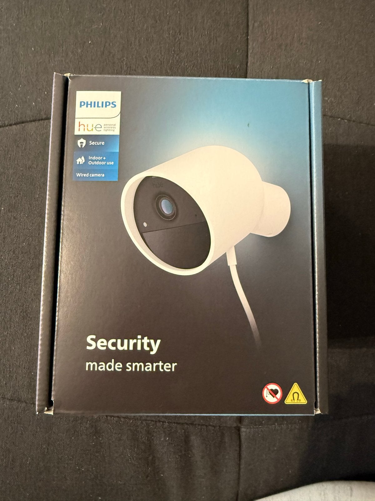 Philips Hue Wired Camera - Binnen/Buiten Beveiligingscamera, Audio, Tv en Foto, Videobewaking, Ophalen, Nieuw, Buitencamera