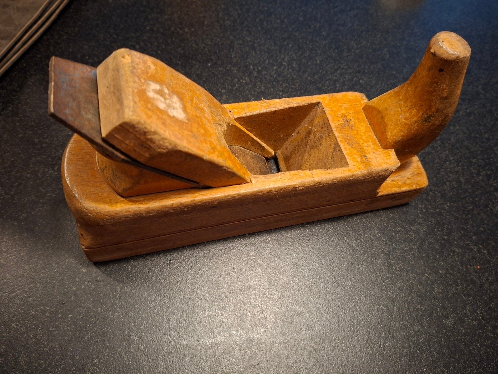 Oude houten schaaf - Vintage gereedschap, Ophalen of Verzenden