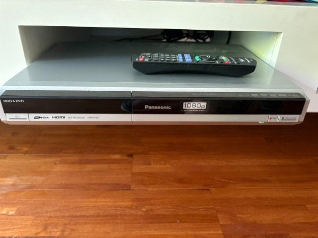 Panasonic DMR-EH57 DVD/HDD speler/recorder, Panasonic, Met harddisk, Zo goed als nieuw, Ophalen