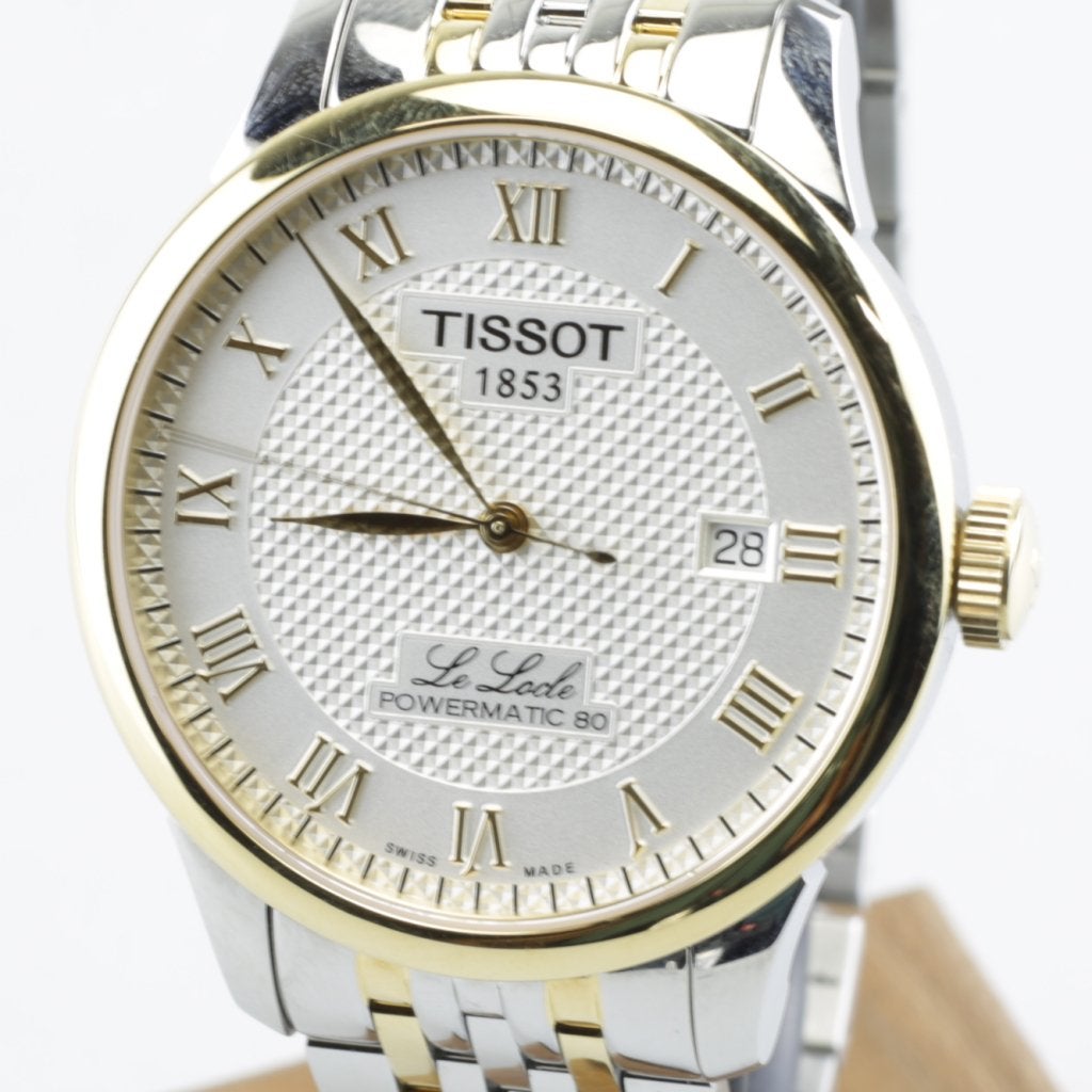 Tissot Horloge Le Locle Powermatic 80T0064072203301, Sieraden, Tassen en Uiterlijk, Horloges | Heren, Tissot, Zo goed als nieuw