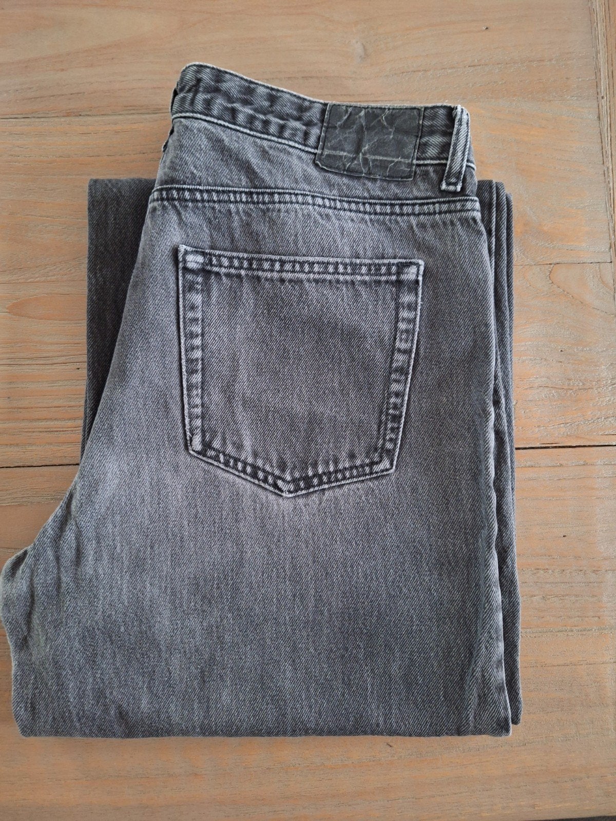 Pull&Bear Wide Leg Jeans Zwart Maat 40, Maat 38/40 (M), Pull&Bear, Zwart, Ophalen of Verzenden