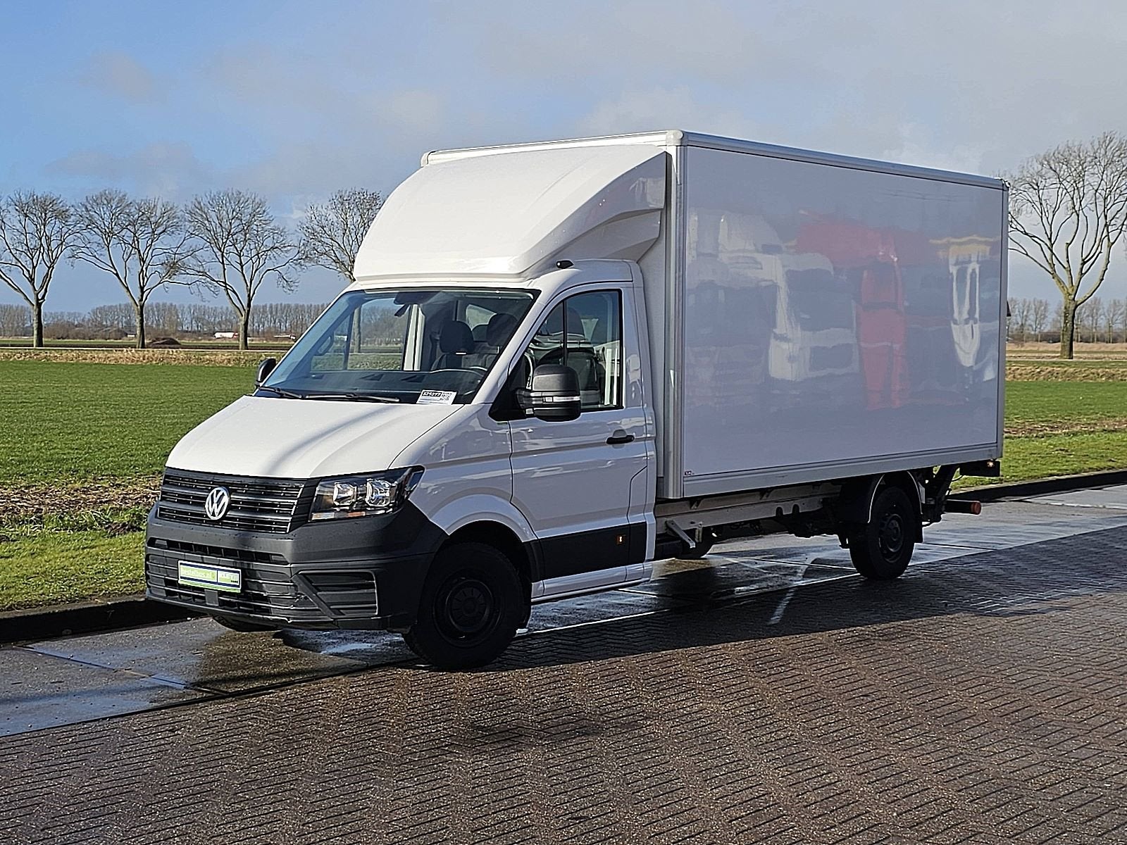 Volkswagen Crafter 35 2.0 TDI Bakwagen Laadklep Airco Zijdeu, Voorwielaandrijving, Stof, Gebruikt, 4 cilinders