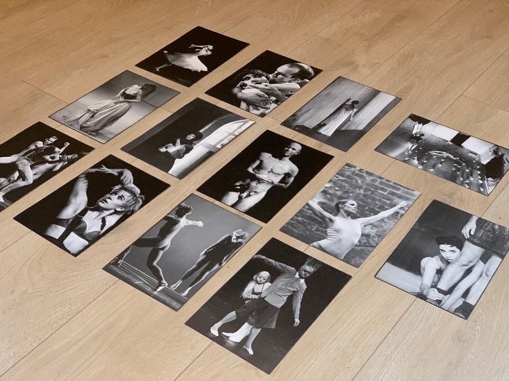Serie ballet kaarten jaren 80, Ophalen of Verzenden, 1980 tot heden, Ongelopen, Muziek