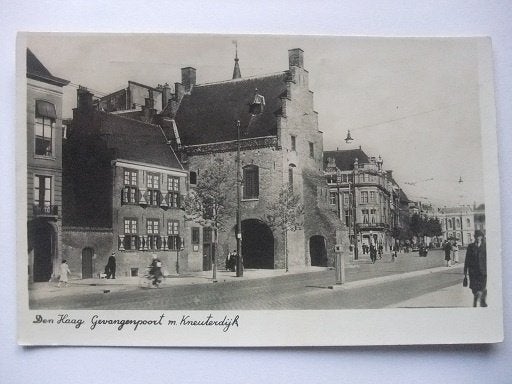 P346 Den Haag - Gevangenpoort en Kneuterdijk - 1947, Verzenden, 1940 tot 1960, Gelopen, Zuid-Holland