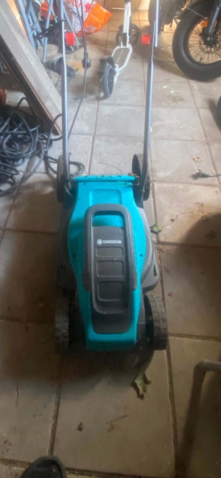 Gardena grasmaaier met opvangbak, Ophalen, Zo goed als nieuw