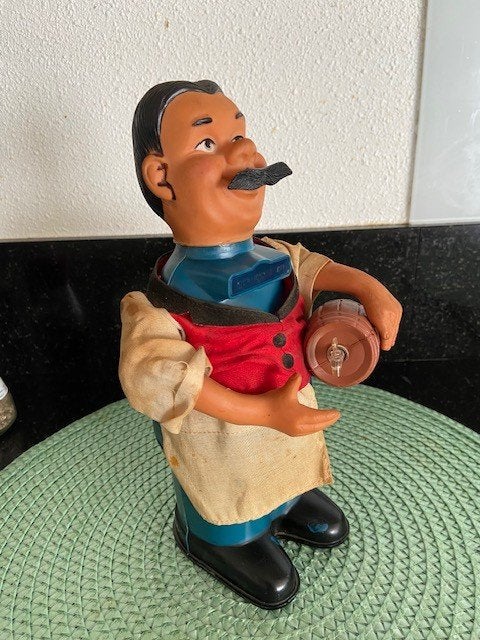 bier of wijn schenker battery toy HongKong '70er jaren, Ophalen of Verzenden