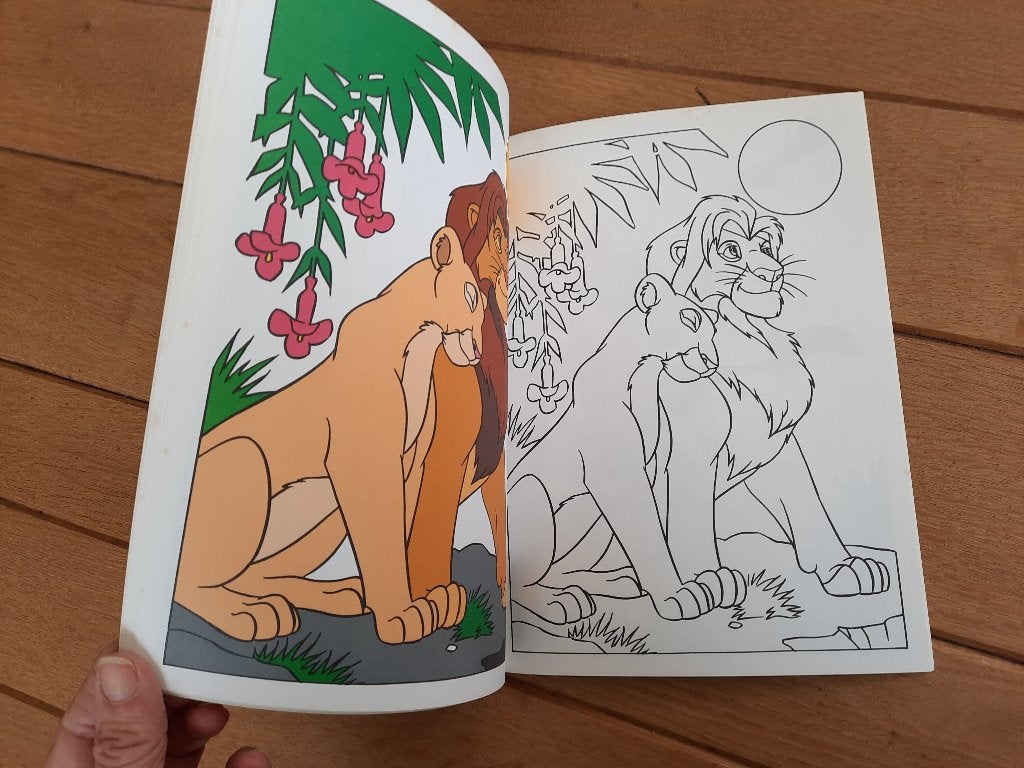 Disney's De Leeuwenkoning kleurboek 1997, Ophalen of Verzenden