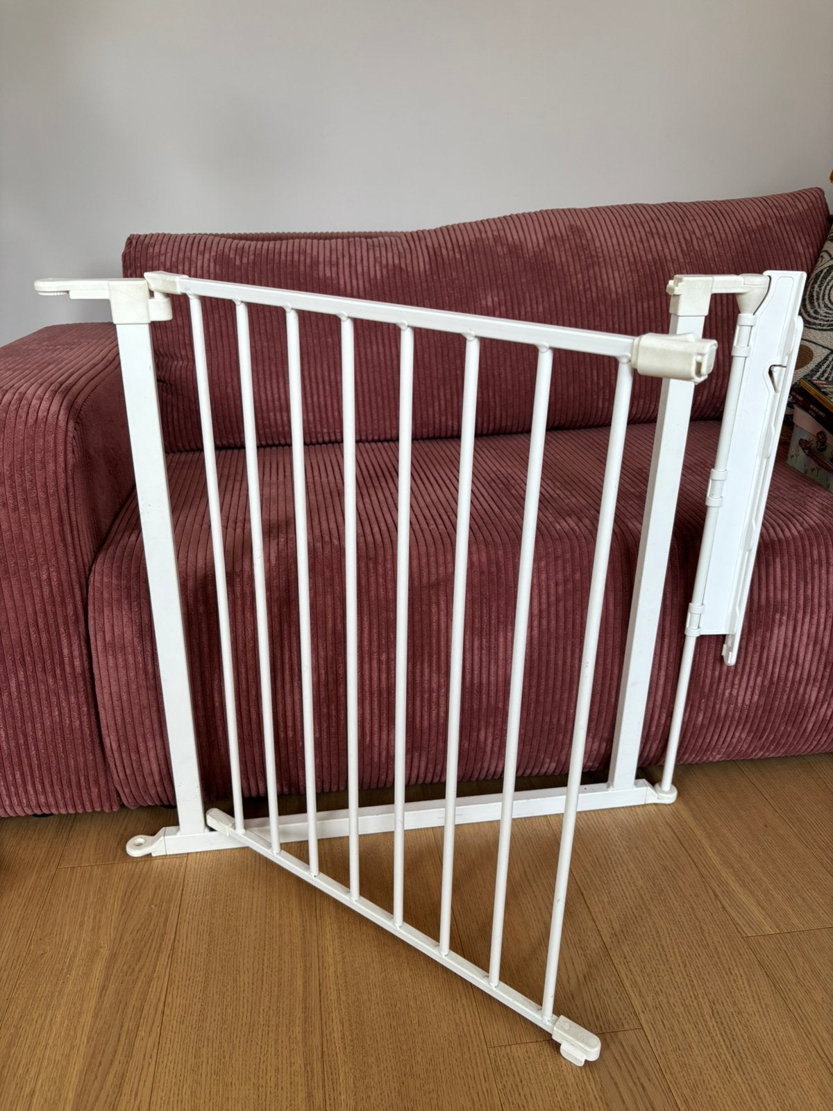 Baby Dan Flex traphekje 3x72 cm compleet, Kinderen en Baby's, Traphekjes, Ophalen, Gebruikt, 115 cm of meer, Metaal of IJzer