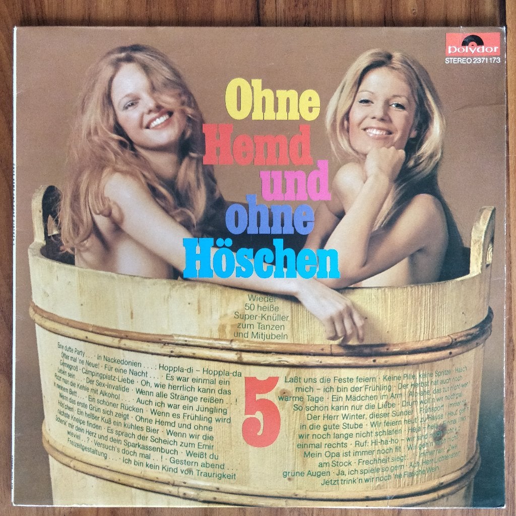 LP - Ohne Hemd Und Ohne Höschen 5, Cd's en Dvd's, Ophalen of Verzenden, Gebruikt, 12 inch