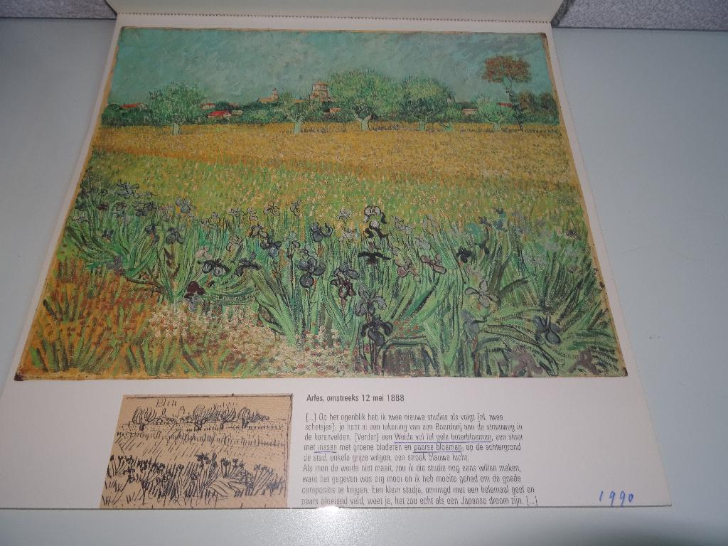 KUNST - 12 Schilderijen van VINCENT van GOGH, Ophalen