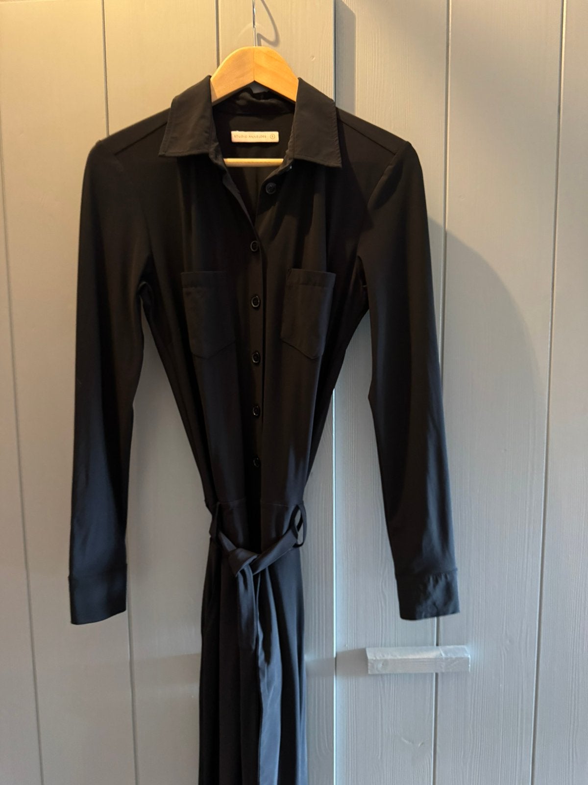 Studio Anneloes jumpsuit wijde pijp zwart maat S, Kleding | Dames, Jumpsuits, Verzenden, Zo goed als nieuw, Maat 36 (S), Zwart