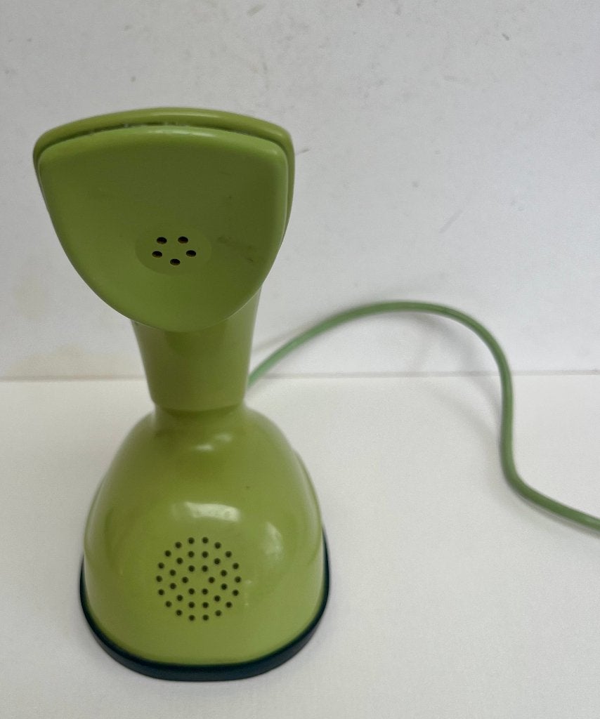 Ericofon, in Olijf-/mintgroen, ook bekend als Cobra-telefoon, Ophalen of Verzenden, Zo goed als nieuw, Met draaischijf