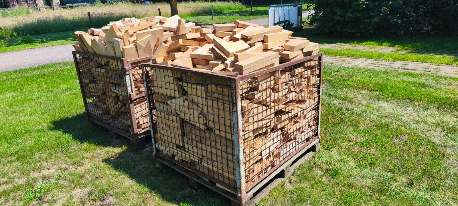 Vuren hout voor kachel en vuurkorf, Tuin en Terras, Haardhout, Minder dan 3 m³, Ophalen