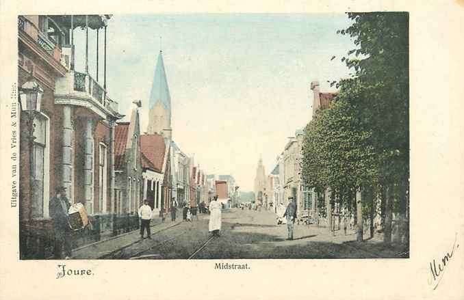 301-294-037 Joure Midstraat, Verzenden, Voor 1920, Friesland