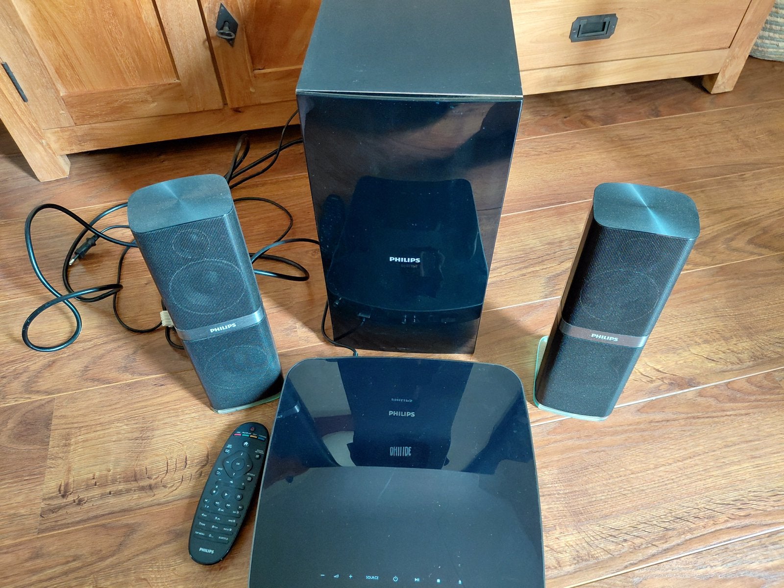 Philips Home Cinema Set HTB7250D - Zeer goede staat, Audio, Tv en Foto, Home Cinema-sets, Ophalen, Philips, Overige systemen, Blu-ray-speler