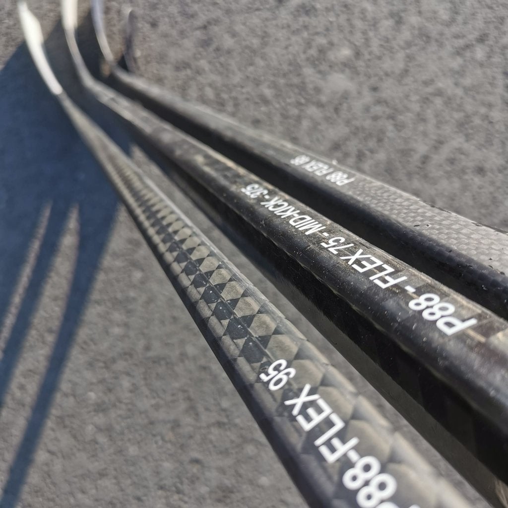 IJshockey stick 100% carbon – nieuw & custom Junior & Senior, Sport en Fitness, IJshockey, Verzenden, Nieuw, Stick