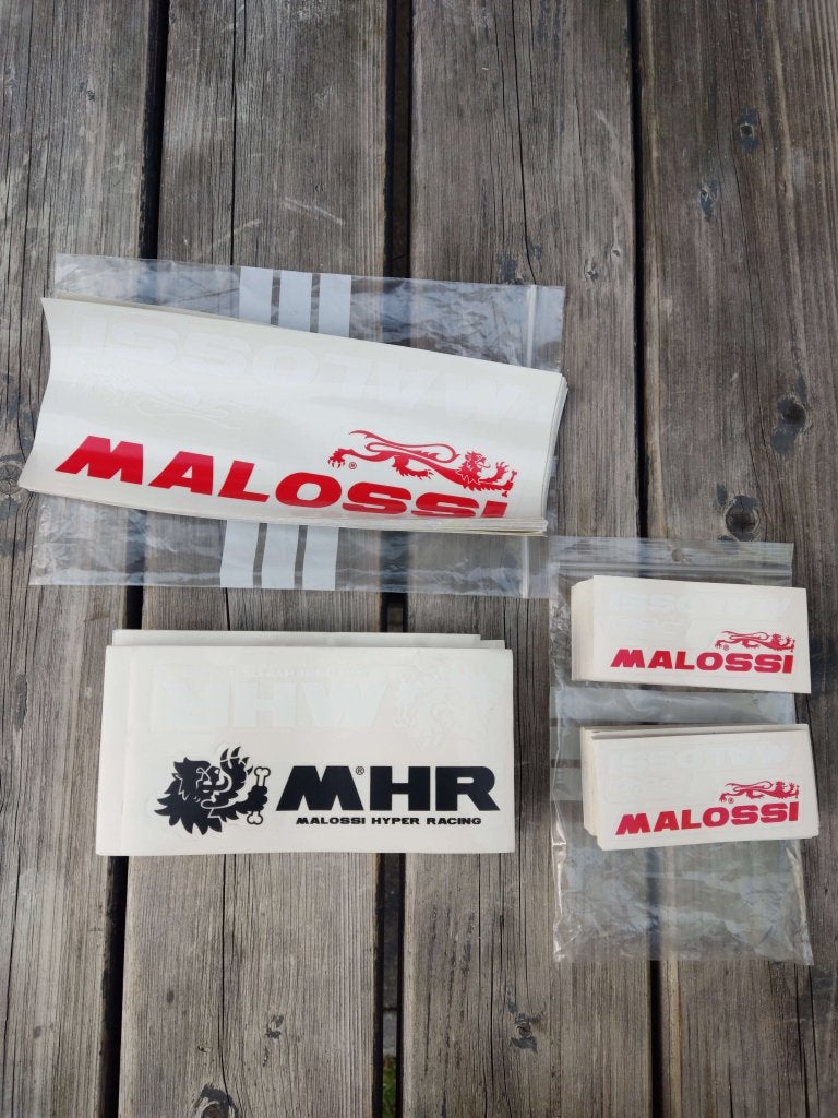 Partij Malossi stickers, Info@jynkx.com, Nieuw, Ophalen of Verzenden, Piazza 99