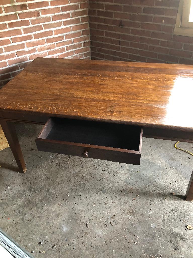 Koloniale tafel, Ophalen, Gebruikt, Koloniaal, 50 tot 100 cm