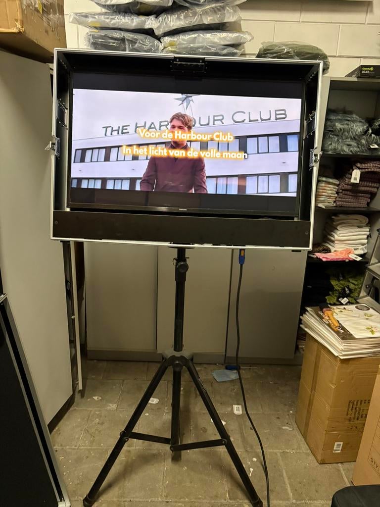 Nieuw: 43" Samsung Smart TV in Flightcase - Karaoke/Video, Ophalen, Info@wilnic.nl, Wilnic, Nieuw