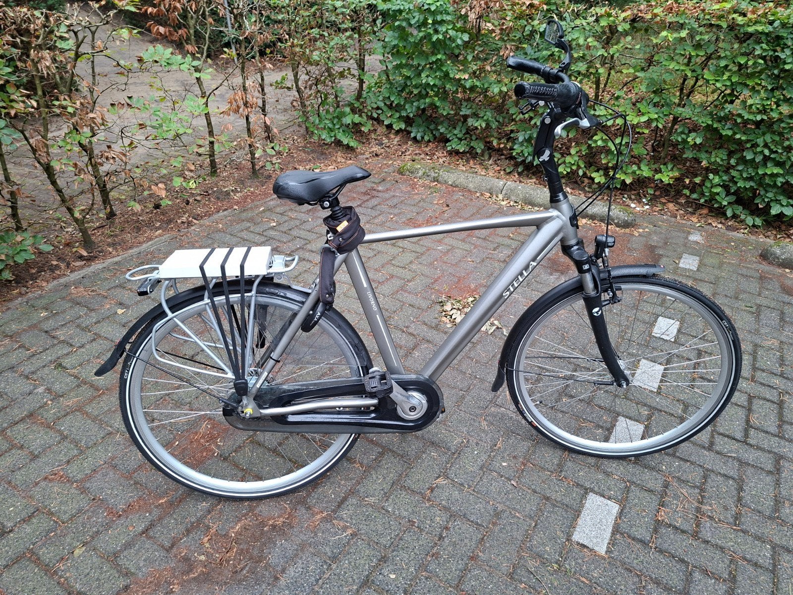 bijna nieuwe stella herenfiets, Fietsen en Brommers, Velgrem, Versnellingen, Zo goed als nieuw, 57 tot 61 cm