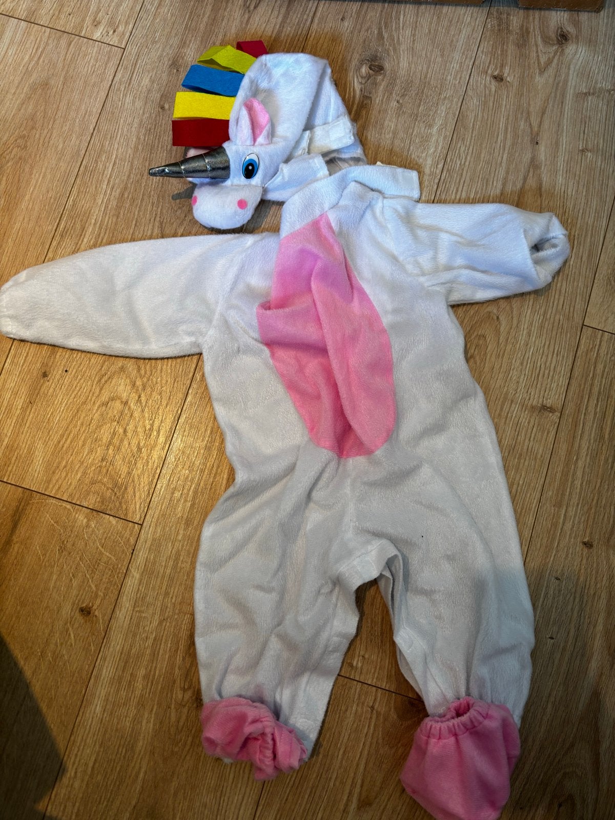 Unicorn verkleedpak voor baby's 6-12 maanden, Ophalen of Verzenden, Gebruikt, 104 of kleiner, Meisje