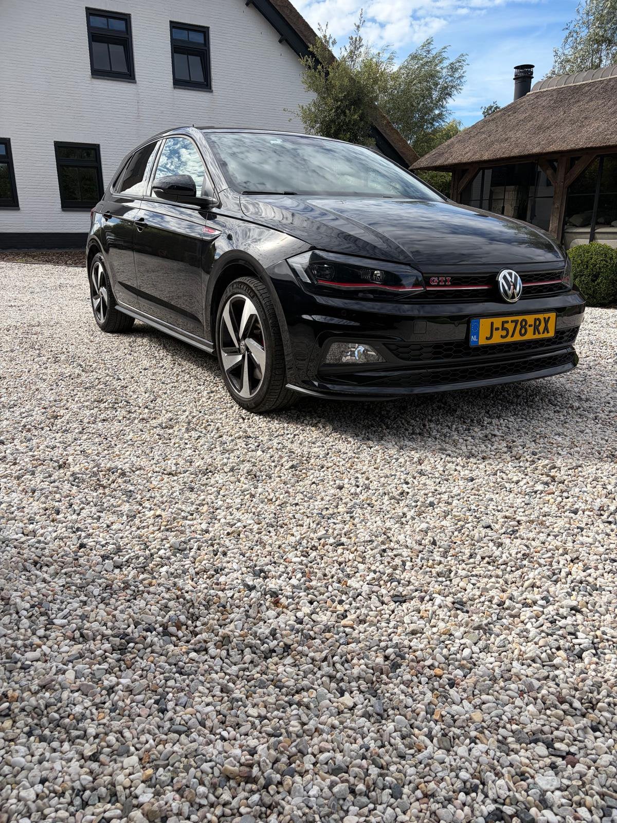 Volkswagen Polo GTI  2.0 TSI 200pk 6-DSG 2020 Zwart, Auto's, Zwart, 1984 cc, Zwart, 1200 kg