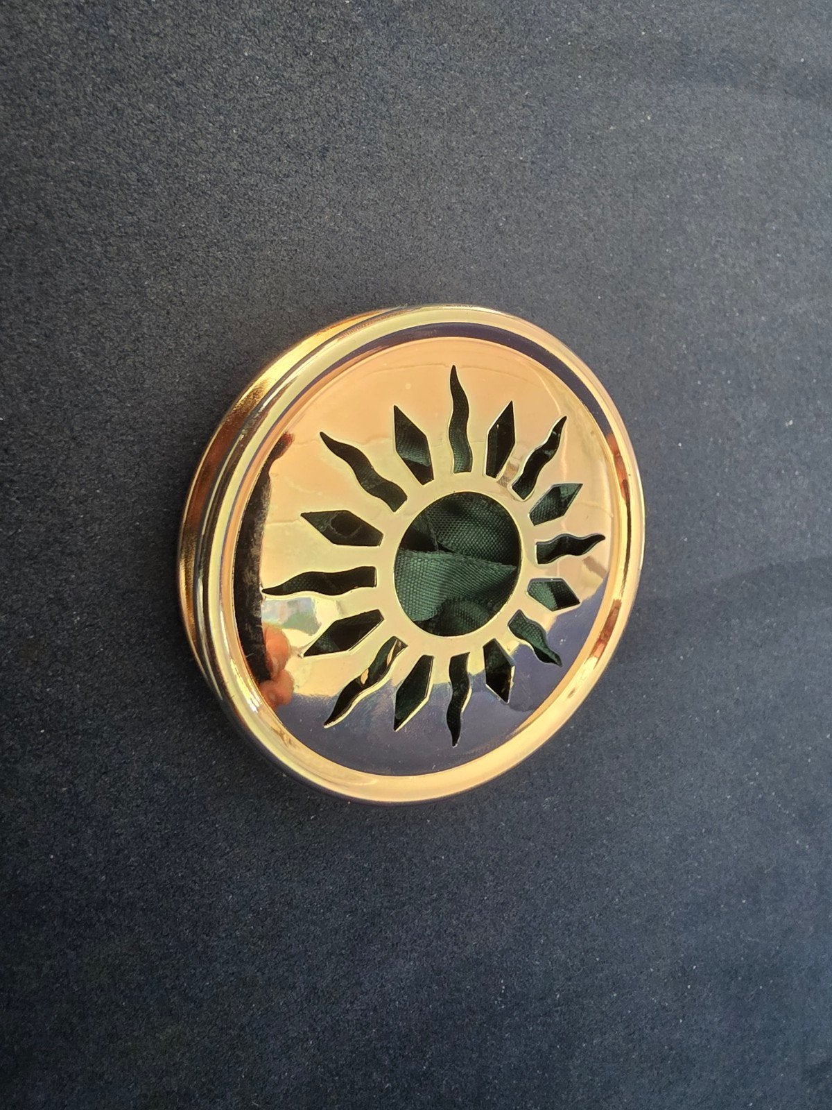 WMF Geurhanger 'Zon' - Verzilverd Geurdoosje, Antiek en Kunst, Antiek | Goud en Zilver, Zilver, Ophalen of Verzenden