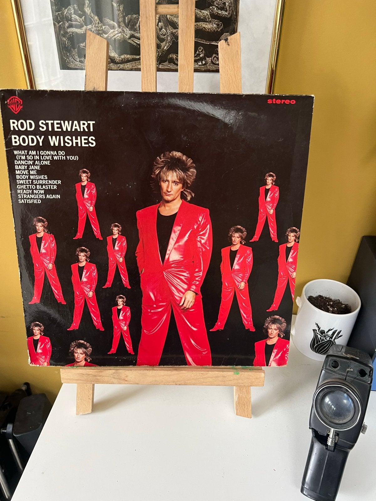 Rod Stewart - Body Wishes LP (Pop, Rock), LP, Gebruikt, Pop, Ophalen of Verzenden