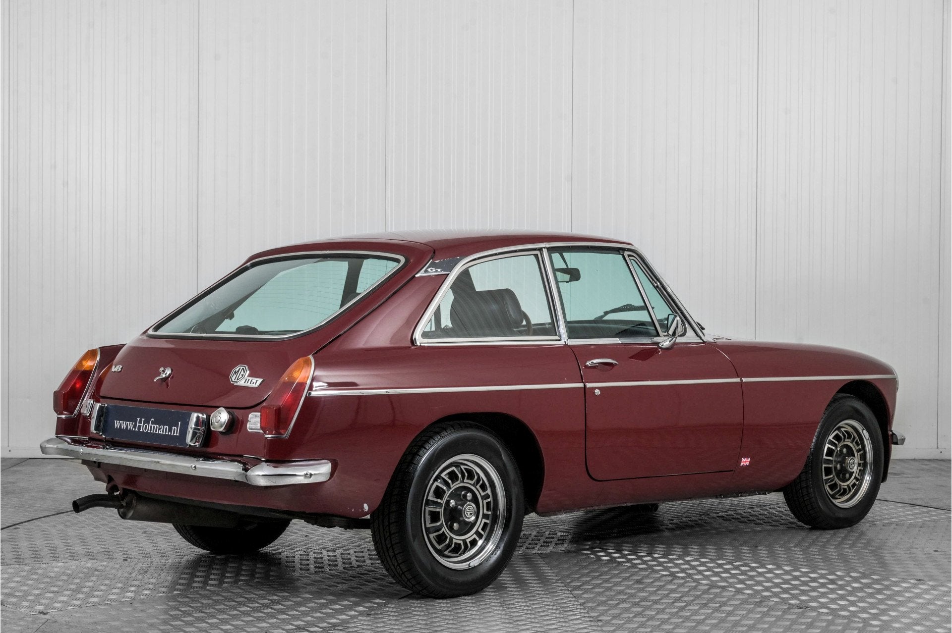 MG BGT V8 MGBGT V8 MGB LHD . (bj 1976), Lederen bekleding, B, Gebruikt, 8 cilinders