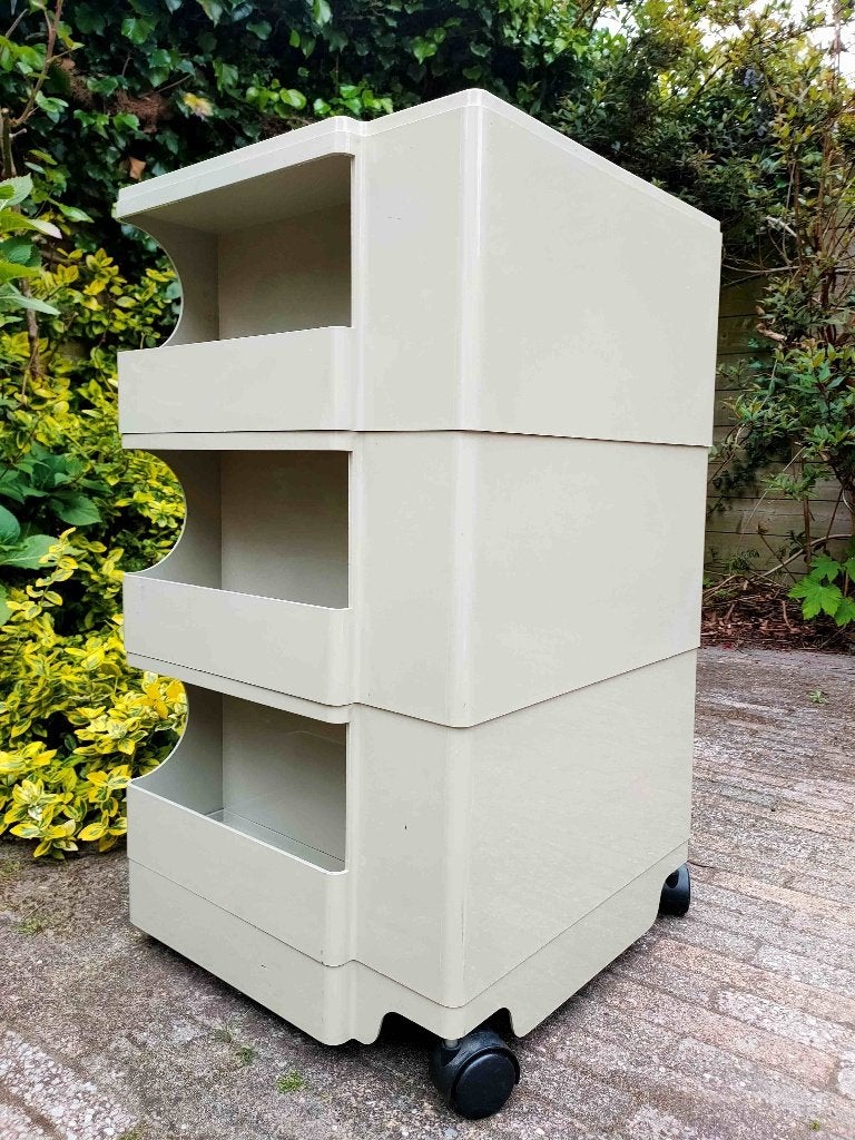 design trolley Joe Colombo, Boby, Bieffeplast, Ophalen, Zo goed als nieuw