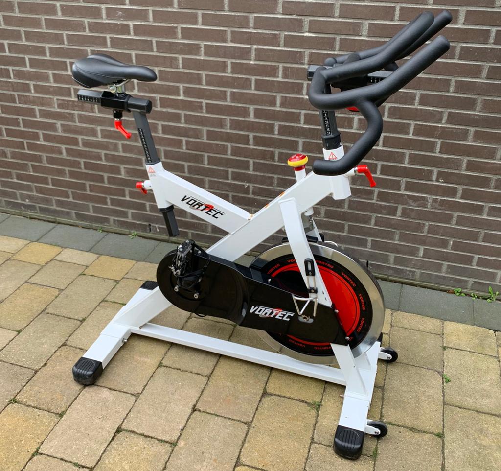 Kenny-Joyce Vortec V-830B spinningfiets, Ophalen, Gebruikt, Benen, Spinningfiets