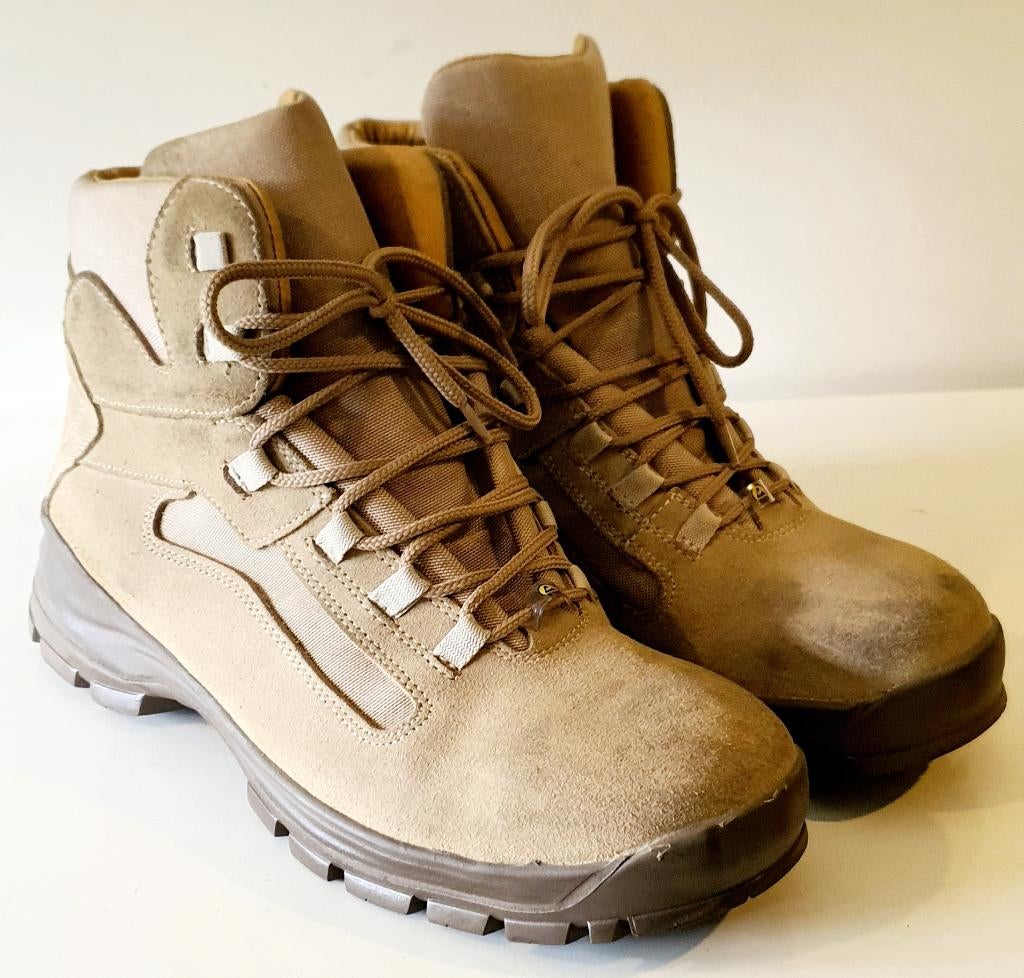 TOP! NED. Landmacht Neskrid Desert Boots S1 ESD Maat : 45 B, Verzenden, Landmacht, Nederland, Kleding of Schoenen