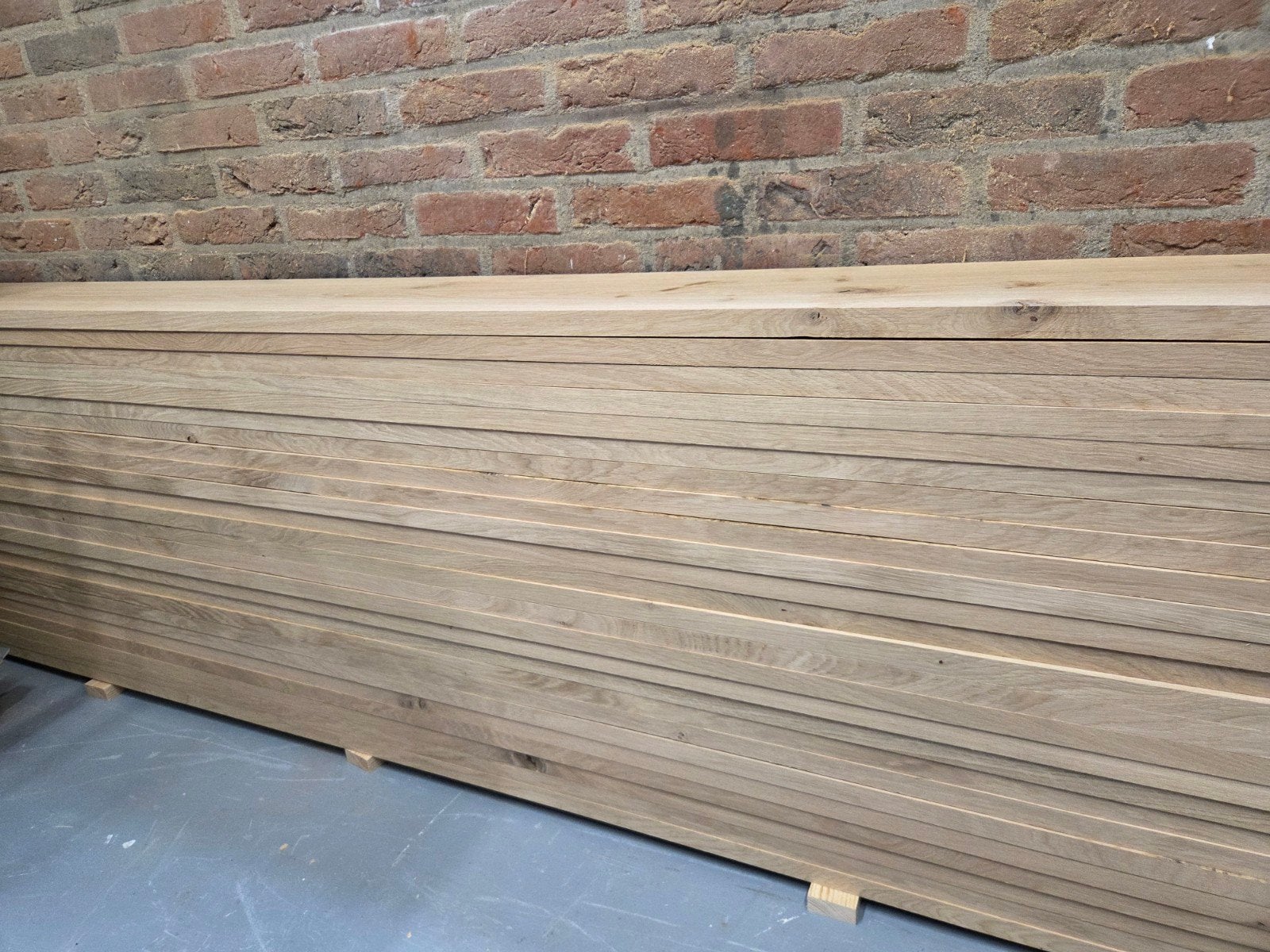 Eikenhout planken 3000 x 230 x 23, Doe-het-zelf en Verbouw, Hout en Planken, Ophalen, Minder dan 25 mm, Eiken, Nieuw