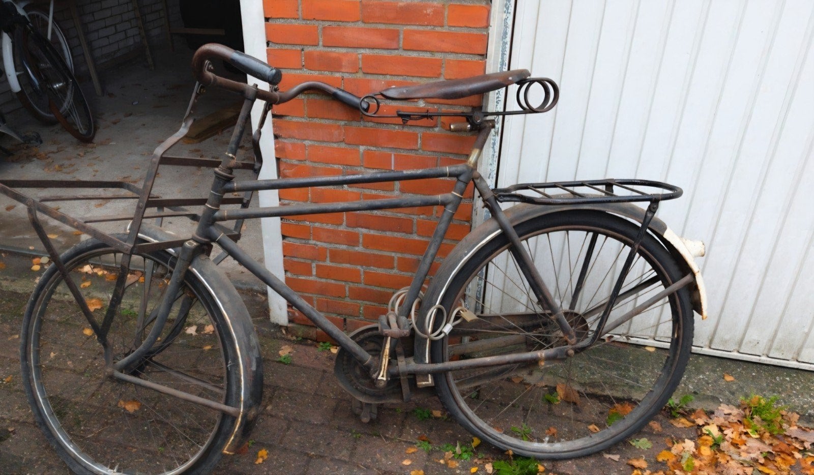 Gazelle transportfiets 1958, Fietsen en Brommers, Ophalen, Terugtraprem, Gazelle