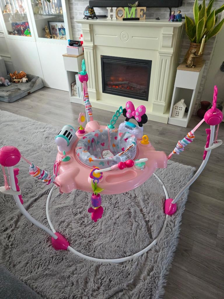 Babyjumper van mini, Kinderen en Baby's, Speelgoed | Babyspeelgoed, Ophalen, Zo goed als nieuw, Overige typen, Met licht