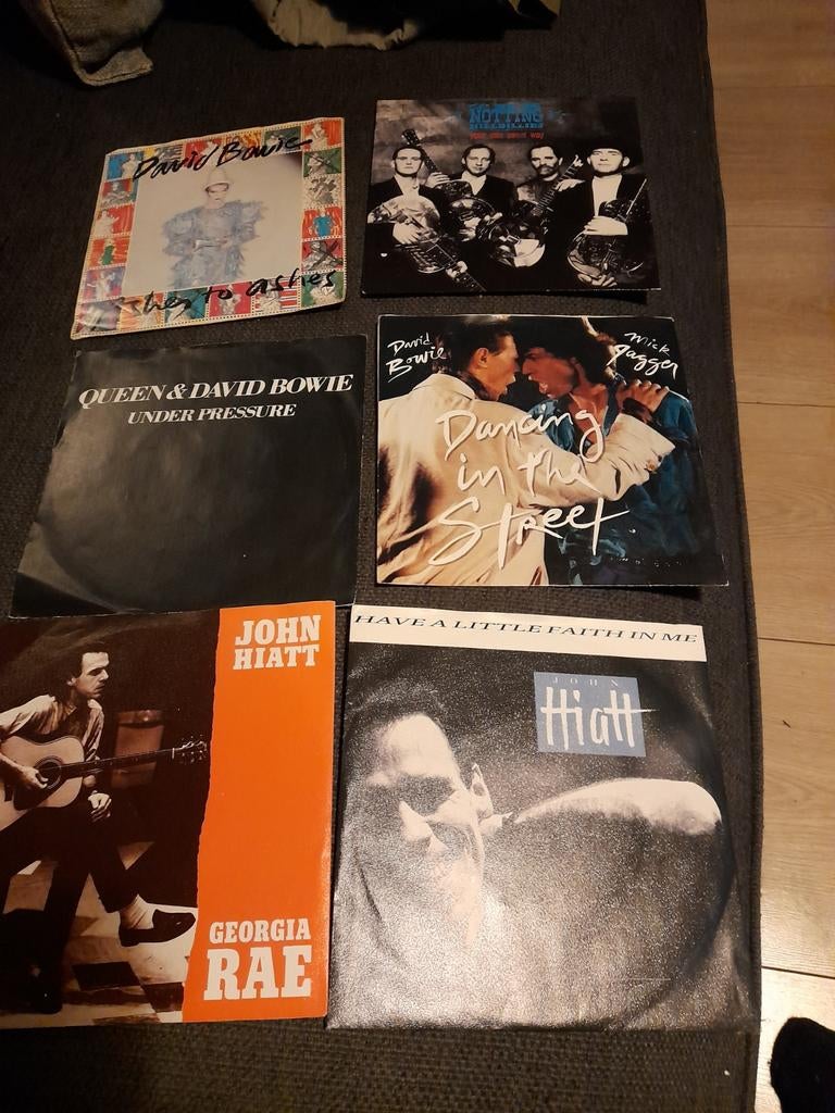 Partij singles jaren 80 zie omschrijving, Verzenden, Gebruikt, Pop