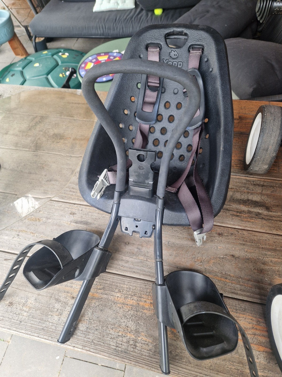 Yepp kinderzitje voor met windscherm (zonder adapter), Ophalen, Gebruikt, Voorzitje, Yepp