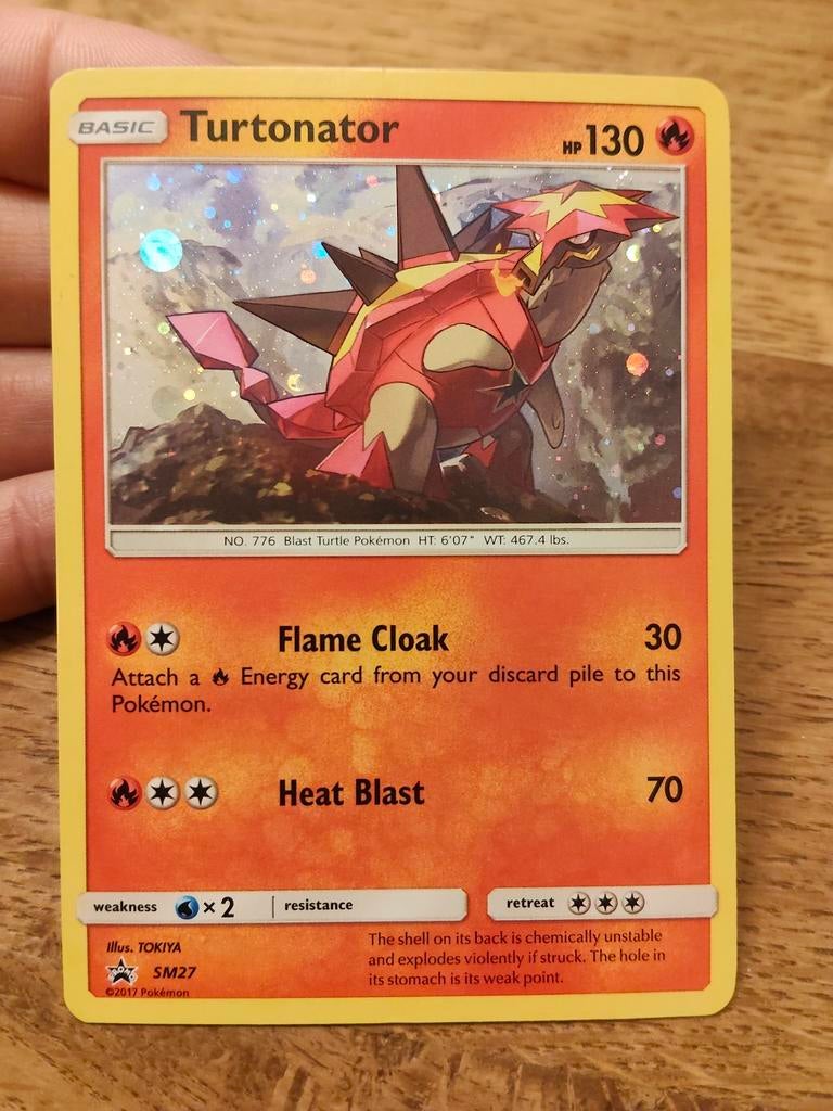 Turtonator holo promo, Ophalen of Verzenden, Zo goed als nieuw, Losse kaart