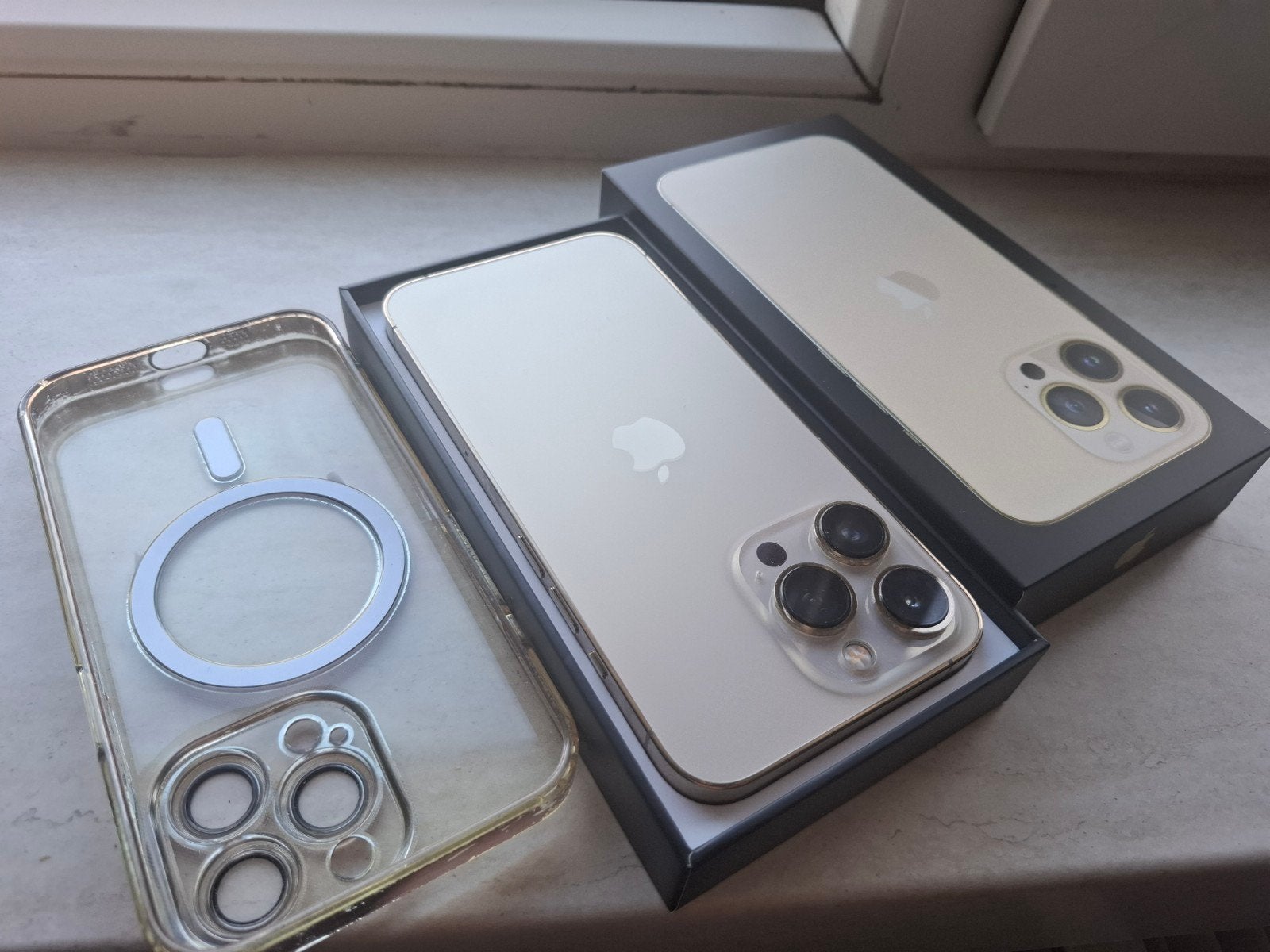 Iphone 13 pro 128GB, Telecommunicatie, Ophalen, Gebruikt, Goud, 83 %